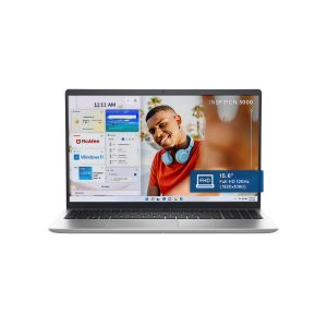 Dell Laptop Inspiron 3520 15.6" FHD, Intel Core i5-1135G7, 16GB RAM, 512GB SSD, Win 11, Plata